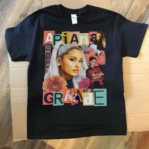 Ariana Grande Black T-Shirt